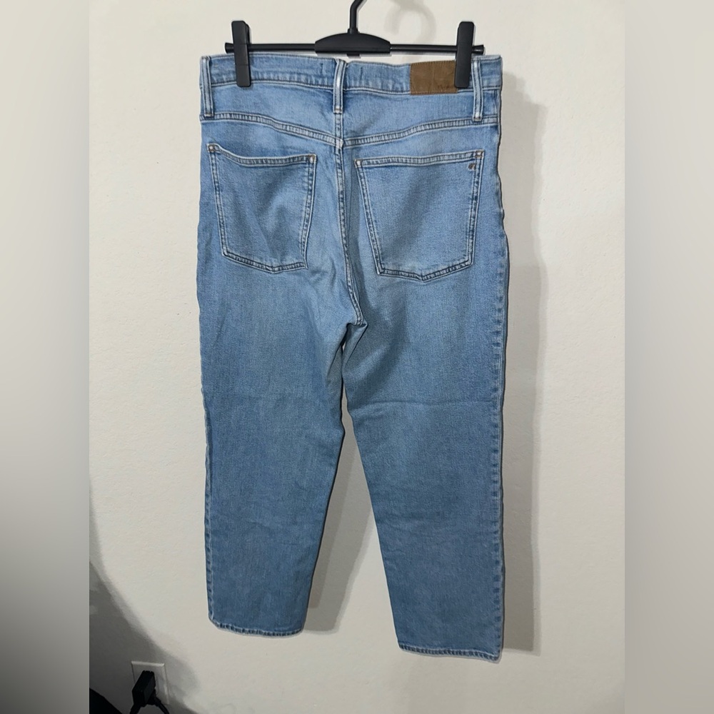 Madewell The Perfect Vintage Straight Crop Jean Size 30 - Picture 3 of 9